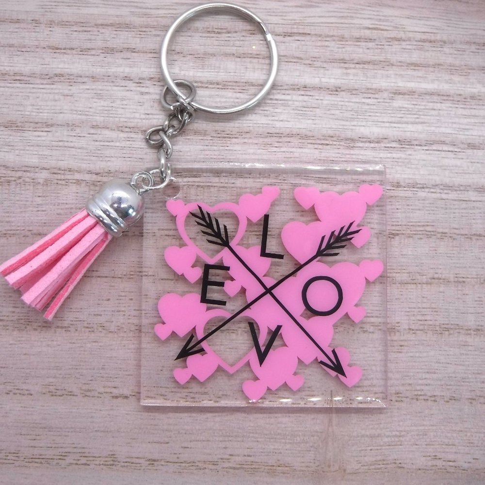 Keychains Acrylic / Resin Love